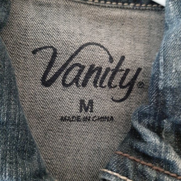 Vanity Distressed Jean Jacket - Picture 3 of 4